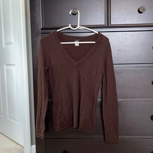 Brown J. Crew Sweater